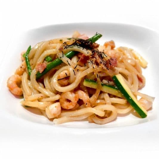 Shrimp Yaki-Udon