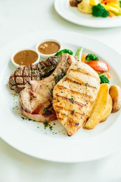 Chicken Breast & Pork