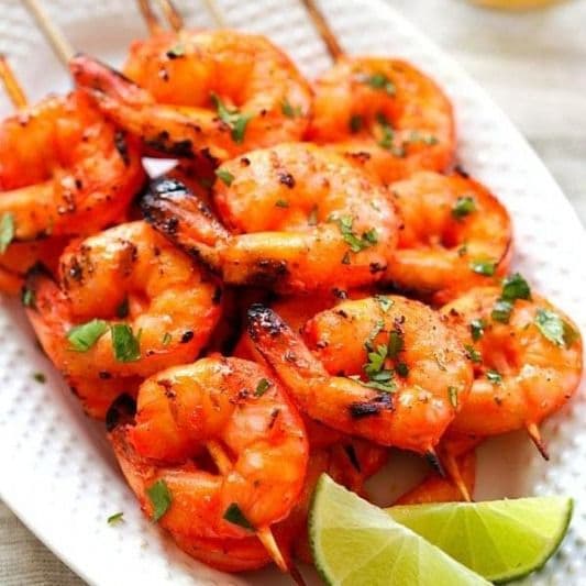 Prawns Skewers (2 pcs)