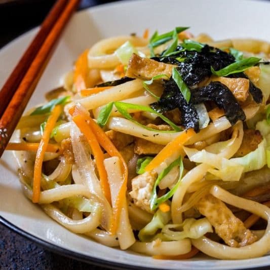 Vegetable Yaki-Udon