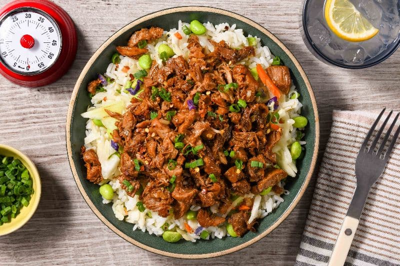 Beef & Pork Teriyaki