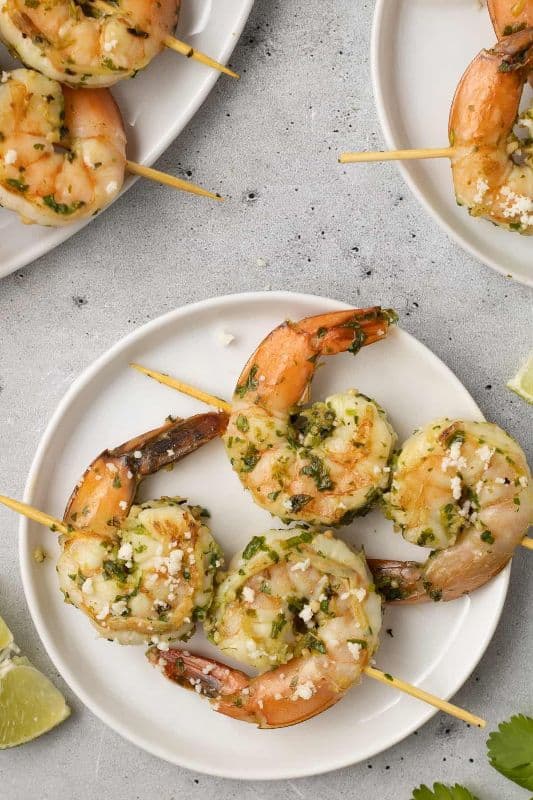 Short Ribs & Shrimp Skewer